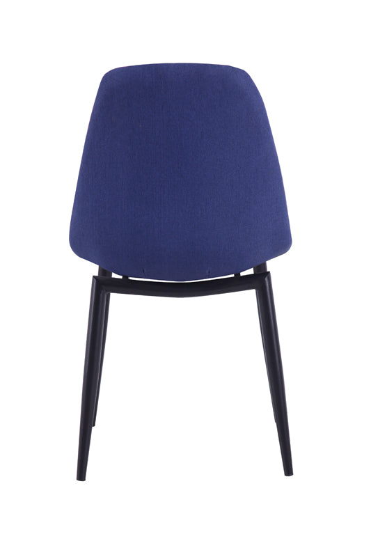 Zella Modern Blue Dining Chair (Set of 2)