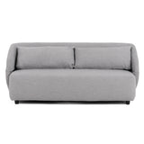 Lerner Modern Light Grey Fabric Sofa Bed