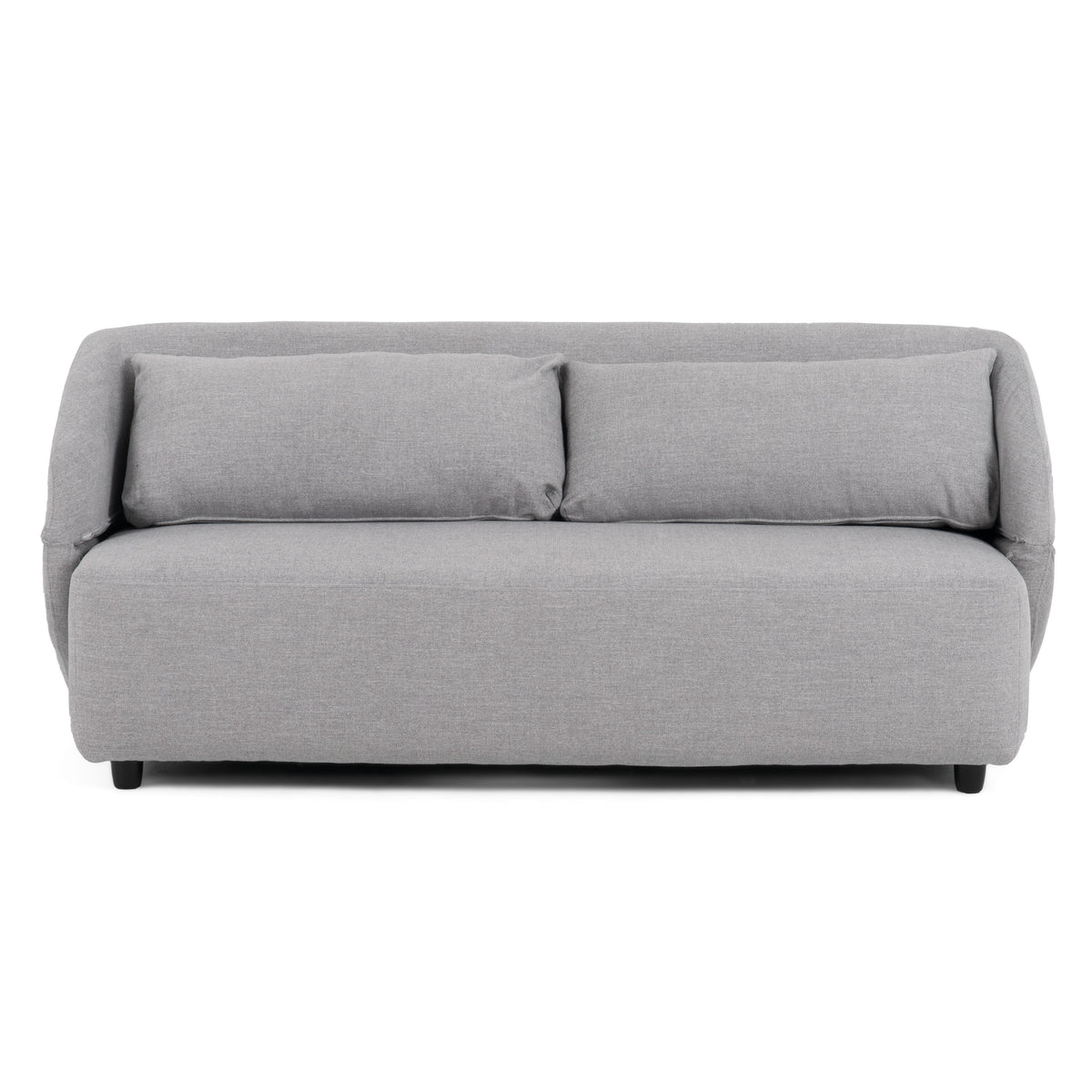 Lerner Modern Light Grey Fabric Sofa Bed