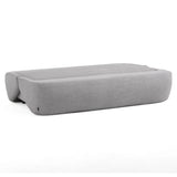 Lerner Modern Light Grey Fabric Sofa Bed