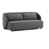 Lerner Modern Dark Grey Fabric Sofa Bed