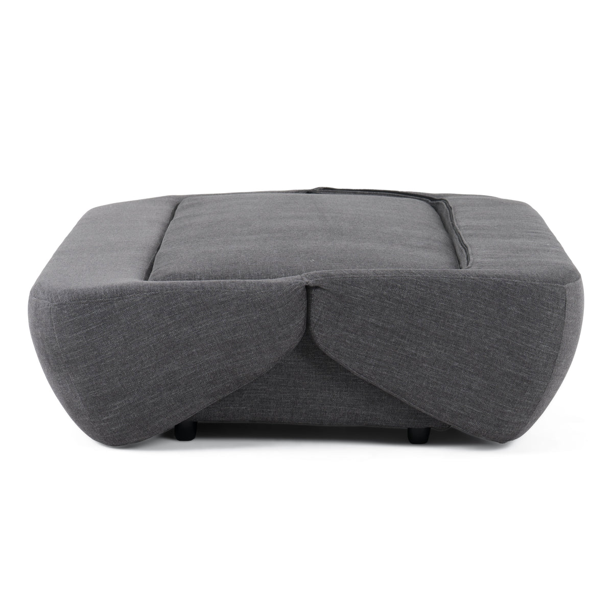 Lerner Modern Dark Grey Fabric Sofa Bed