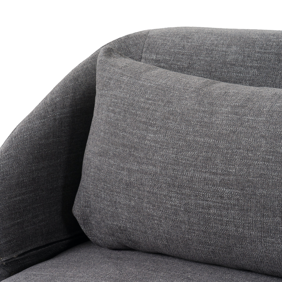 Lerner Modern Dark Grey Fabric Sofa Bed