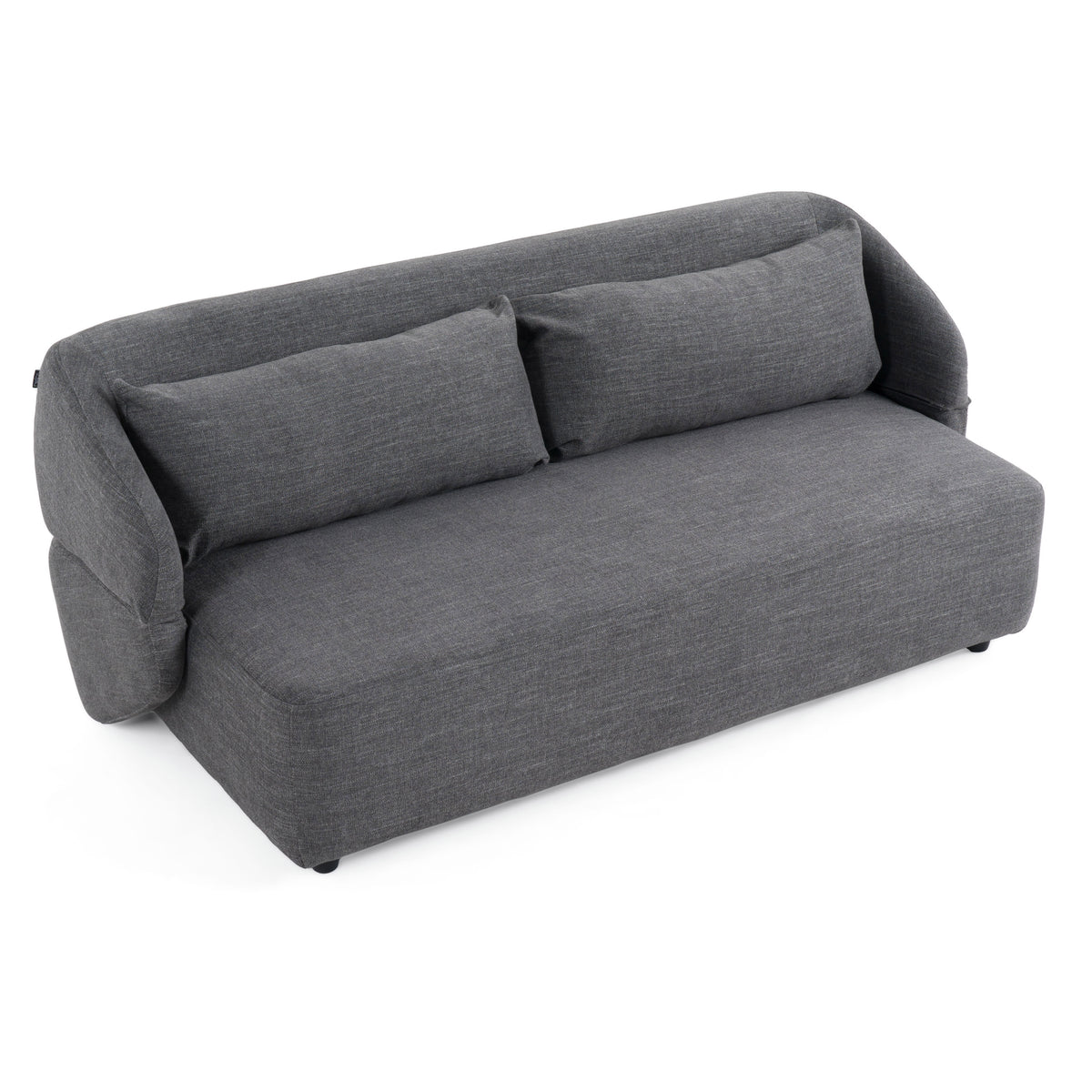 Lerner Modern Dark Grey Fabric Sofa Bed