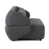 Lerner Modern Dark Grey Fabric Sofa Bed