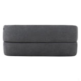 Lerner Modern Dark Grey Fabric Sofa Bed
