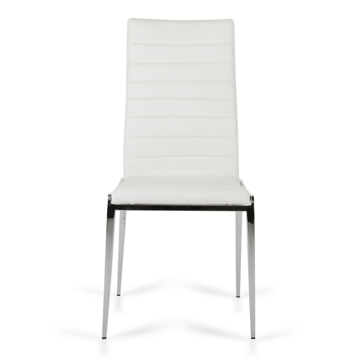 Libby Modern White Leatherette Dining Chair (Set of 2)