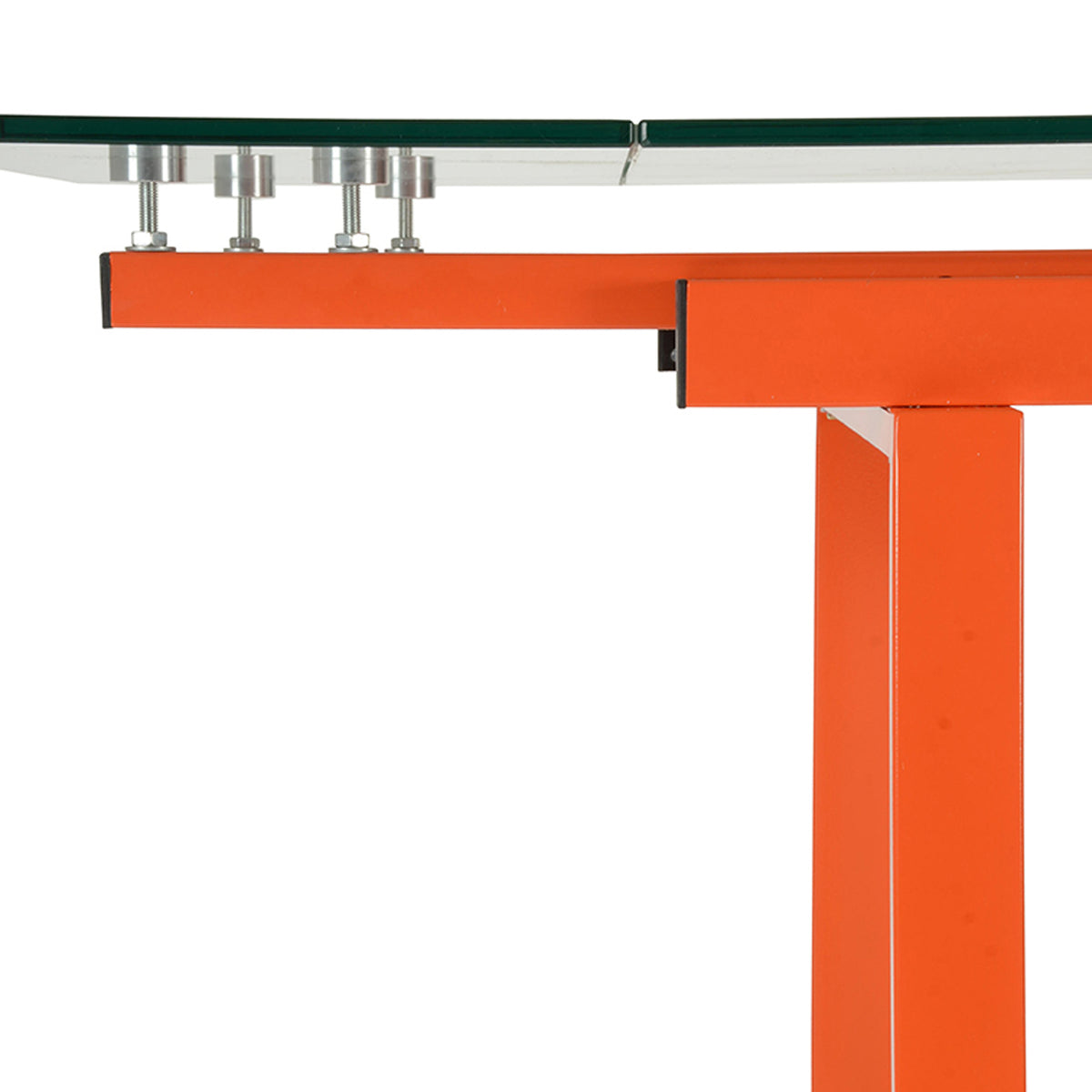 Linus Contemporary Glass Extendable Dining Table