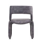 Linus Modern Light Grey Accent Chair