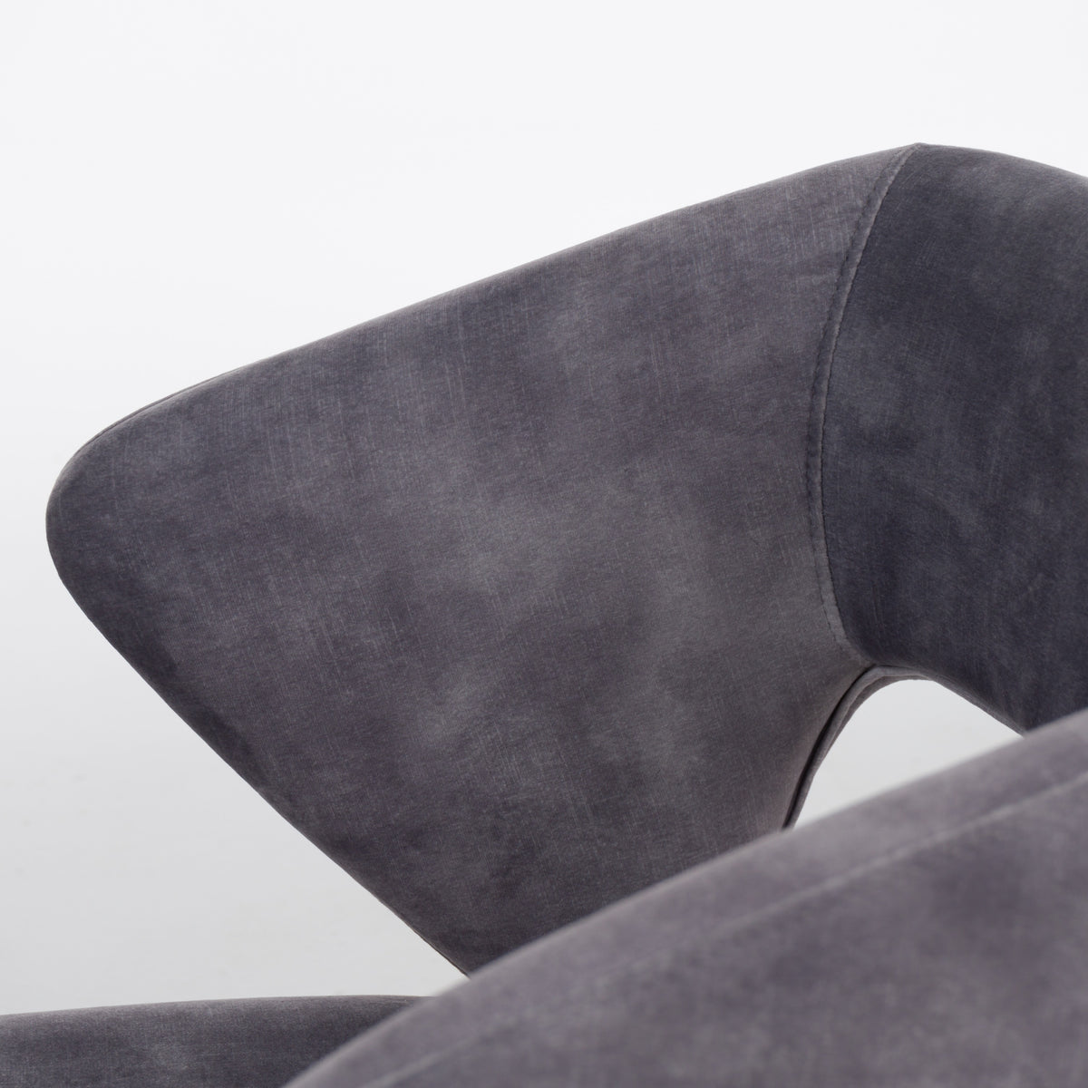 Linus Modern Light Grey Accent Chair