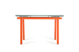 Linus Contemporary Glass Extendable Dining Table