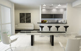 Lisbon Extendable Glass Dining Table additional view