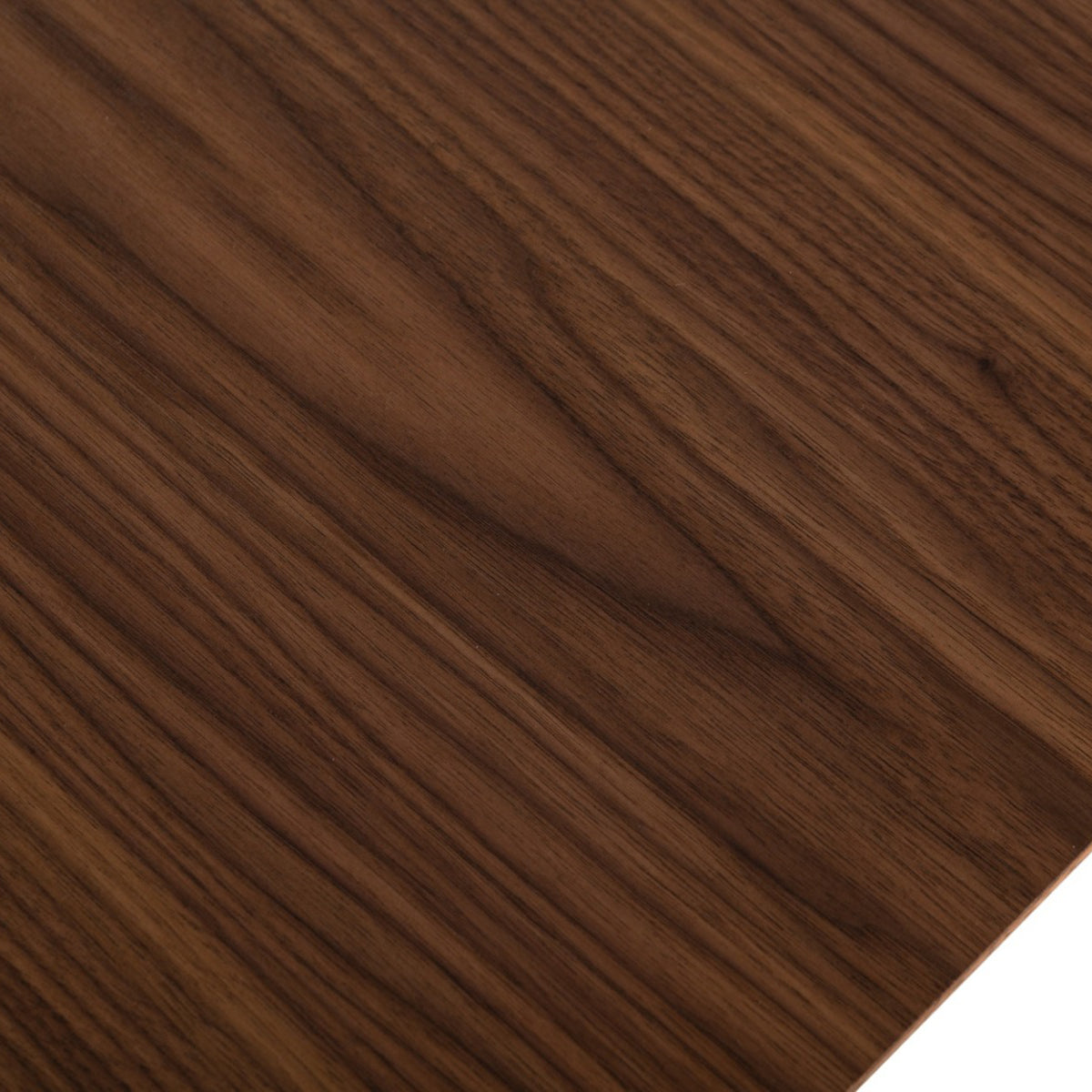 Livia Modern Wenge & Gold Stainless Steel Dining Table