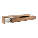 Loreta Modern Walnut TV Stand