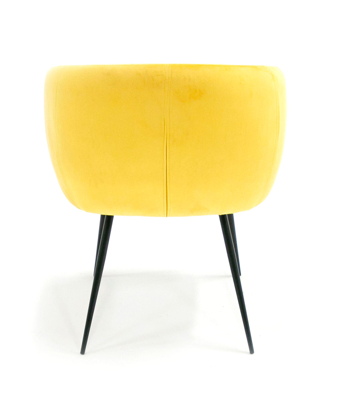 Luzerne Modern Yellow Velvet Dining Chair