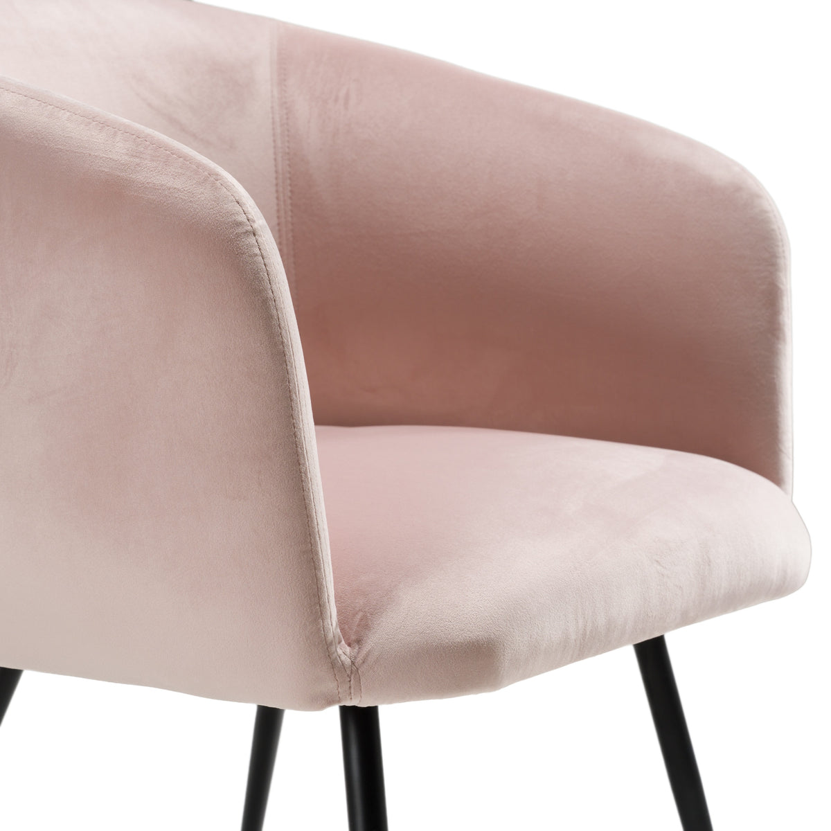 Conroy + Luzerne Modern Black + Pink Dining Table Set