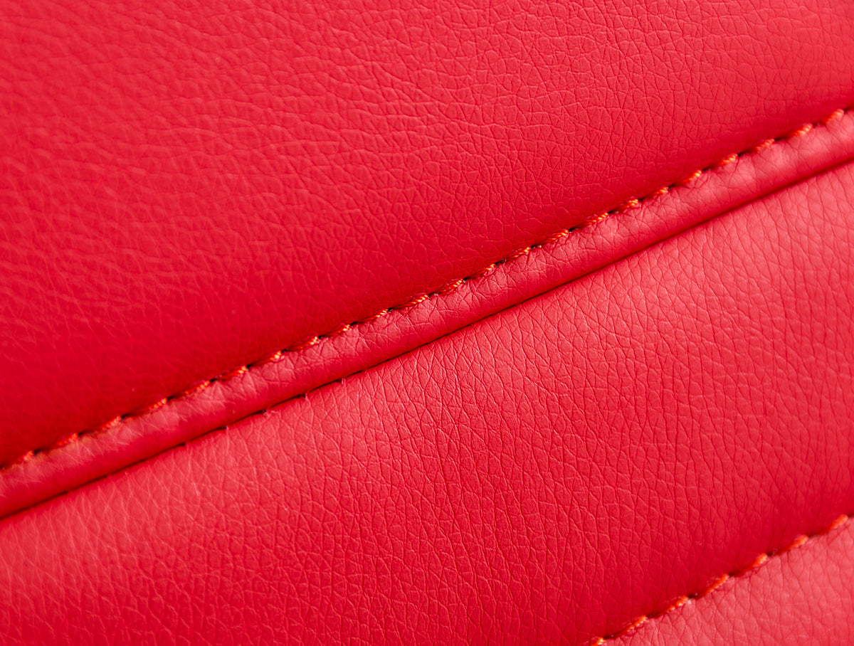 Madison Modern Red Leatherette Office Chair