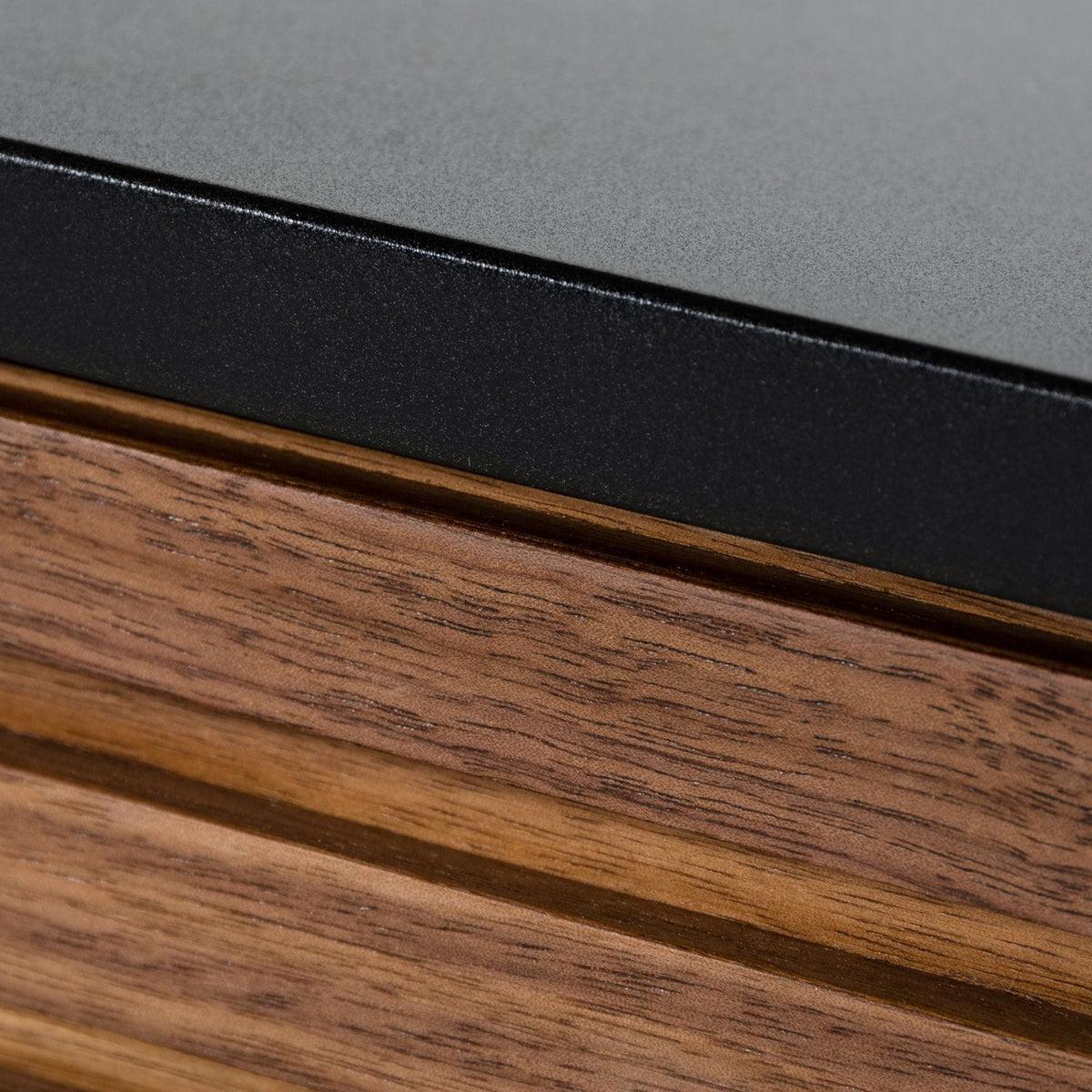 Maggie Modern Walnut and Grey TV Stand
