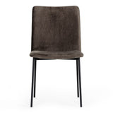 Maggie Modern Black and Brown Dining Chair (Set of 2)
