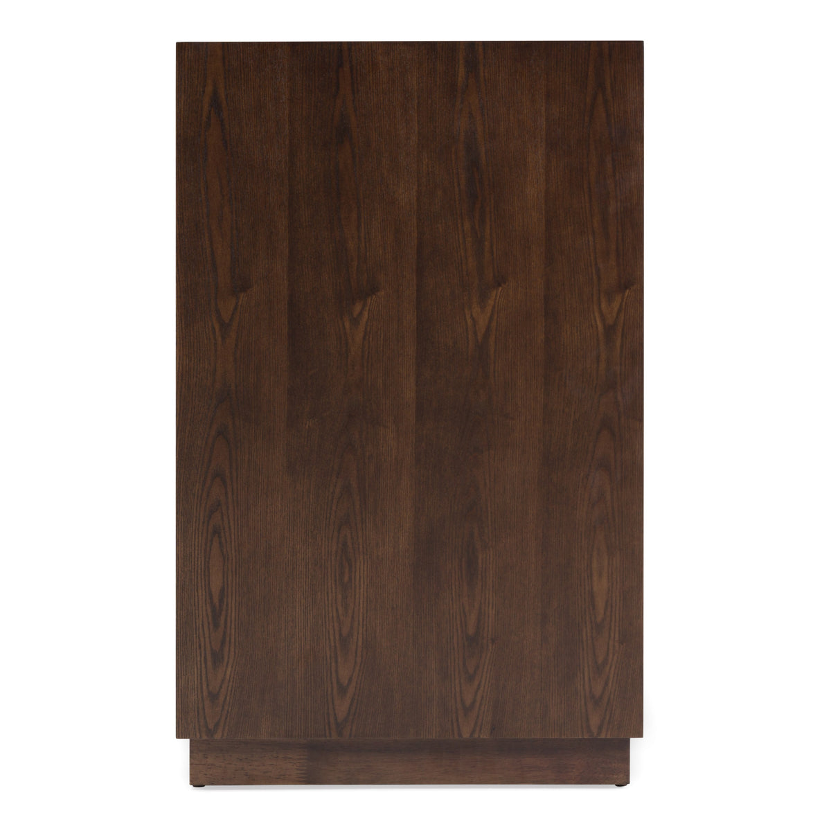 Manhattan Contemporary Brown Oak and Gold Dresser