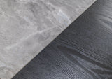 Maranello Modern Grey Wash & Faux Marble Dresser