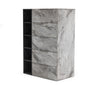 Maranello Modern Grey Wash & Faux Marble Chest