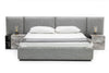 Maranello Queen Modern Grey Bed