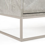Marbella Italian Modern Grey Bed Set