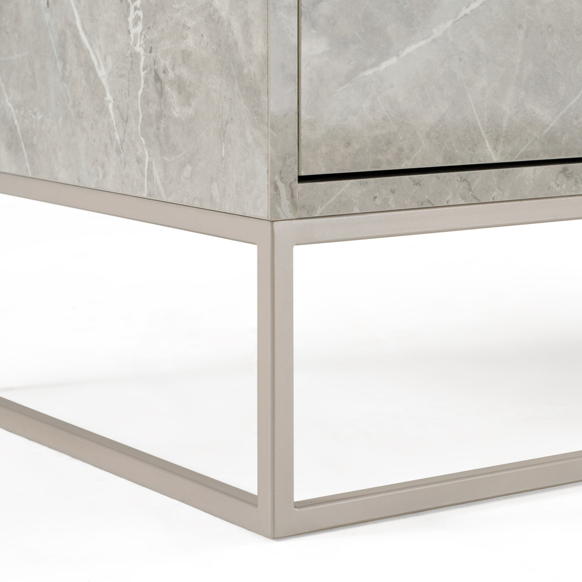 Marbella Italian Modern Grey Bed Set