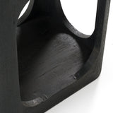 Marco Modern Black & White Granite End Table