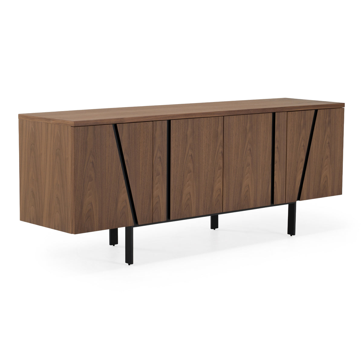 Mario Modern Walnut Veneer Buffet