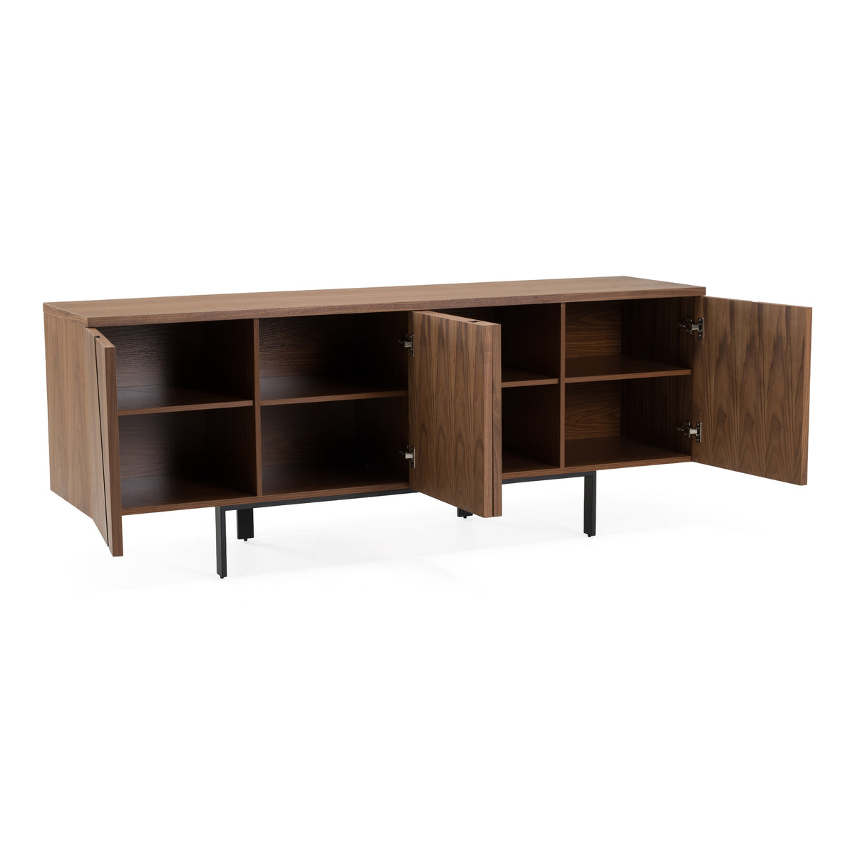 Mario Modern Walnut Veneer Buffet