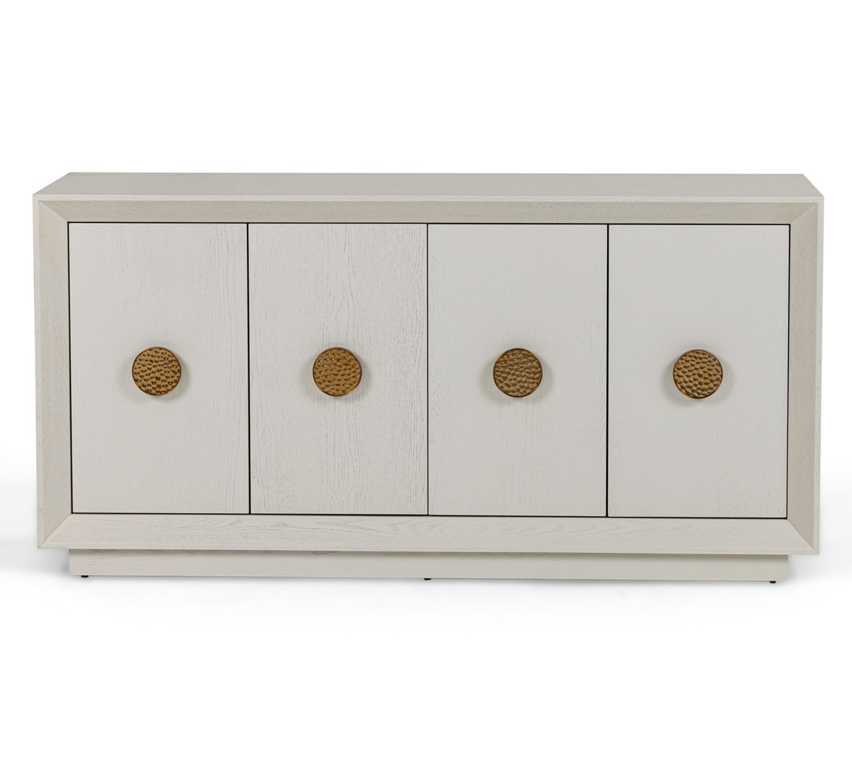 Marjorie Modern Cream & Brushed Gold Buffet