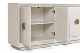 Marjorie Modern Cream & Brushed Gold Buffet