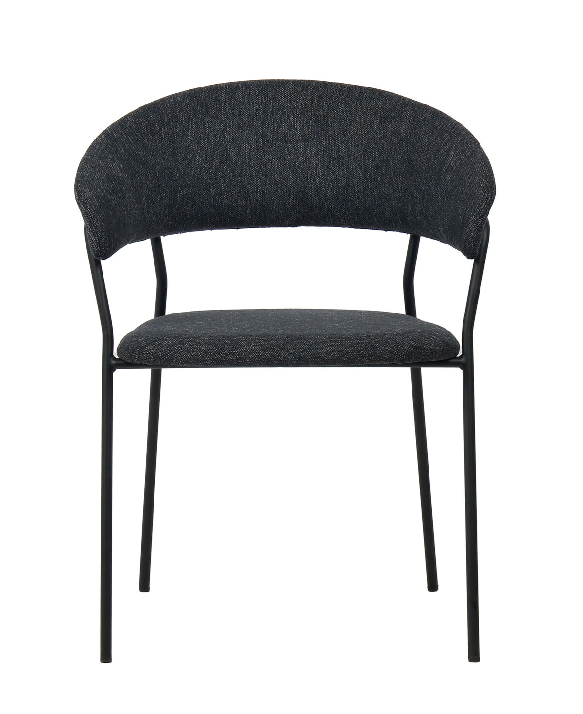 Marlynn Modern Dark Grey Dining Chair Set of 2
