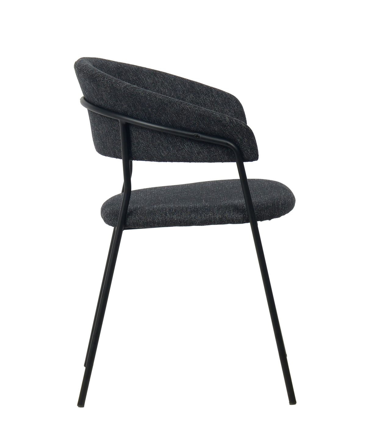 Marlynn Modern Dark Grey Dining Chair Set of 2