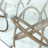 Mason & Lucas Modern Walnut Dining Set