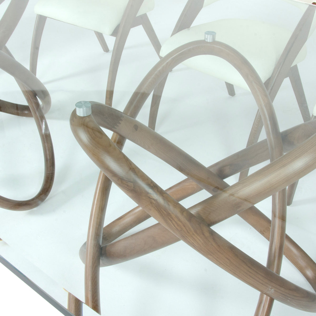 Mason & Lucas Modern Walnut Dining Set