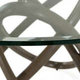 Mason Modern Round Grey Ash Dining Table