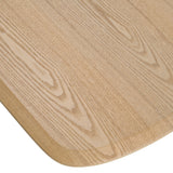 Masuda Modern Natural Ash Rectangular Dining Table