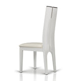 Maxi White Gloss Chair (Set of 2)