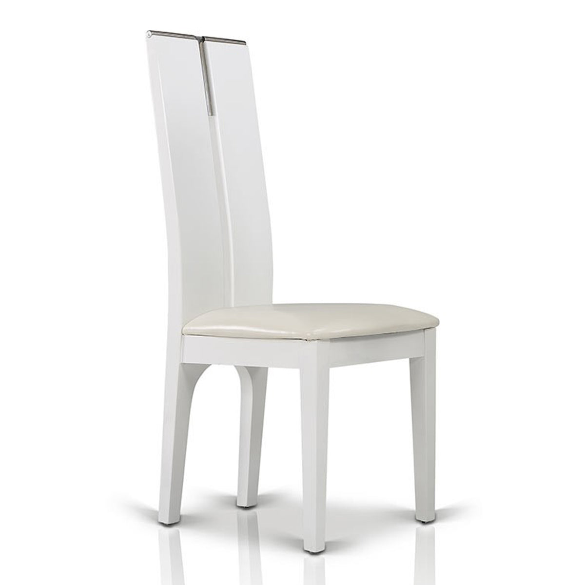 Maxi White Gloss Chair (Set of 2)
