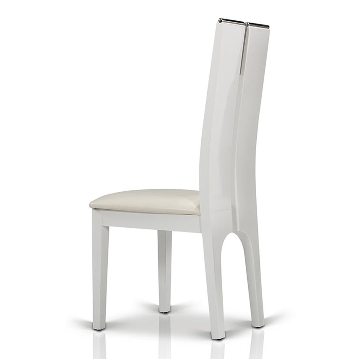 Maxi White Gloss Chair (Set of 2)