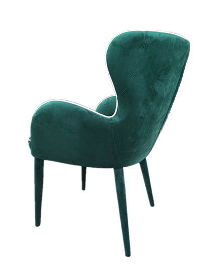 Tigard Modern Green Fabric Dining Chair