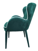 Tigard Modern Green Fabric Dining Chair