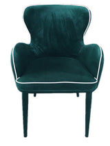 Tigard Modern Green Fabric Dining Chair
