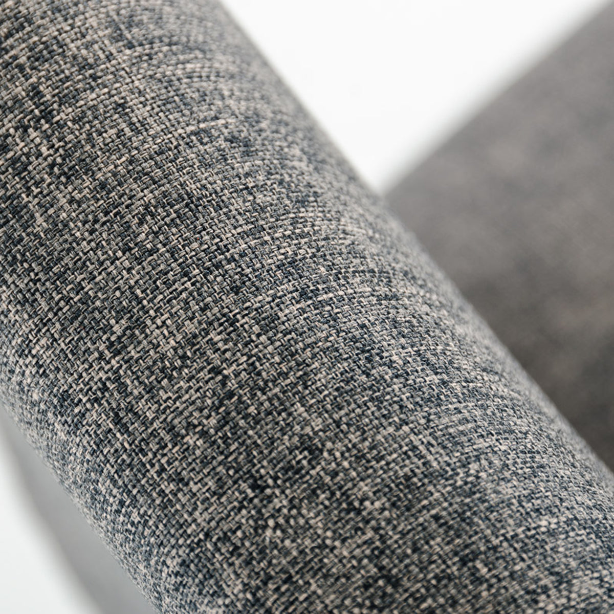 Medford Mid-Century Grey Fabric Bar Stool