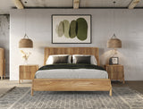 Mikala Modern Natural Oak Bedroom Set