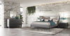 Eastern King Jolene Modern Grey Bedroom Set
