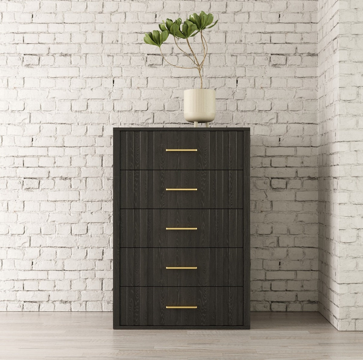 Manchester- Contemporary Dark Grey Chest